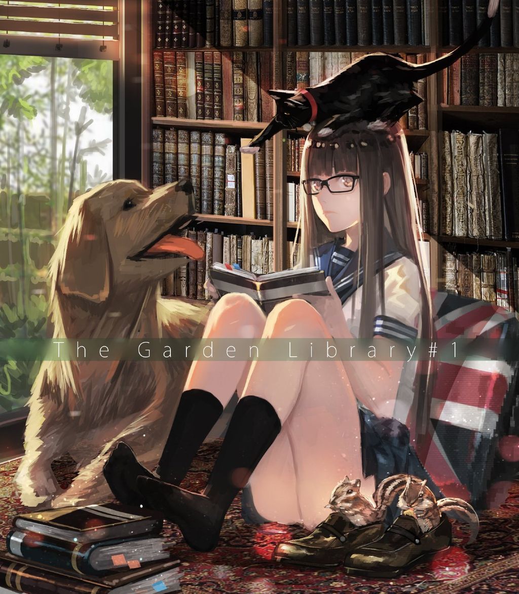 [Second edition] cute secondary image of a girl reading [non-erotic] 13