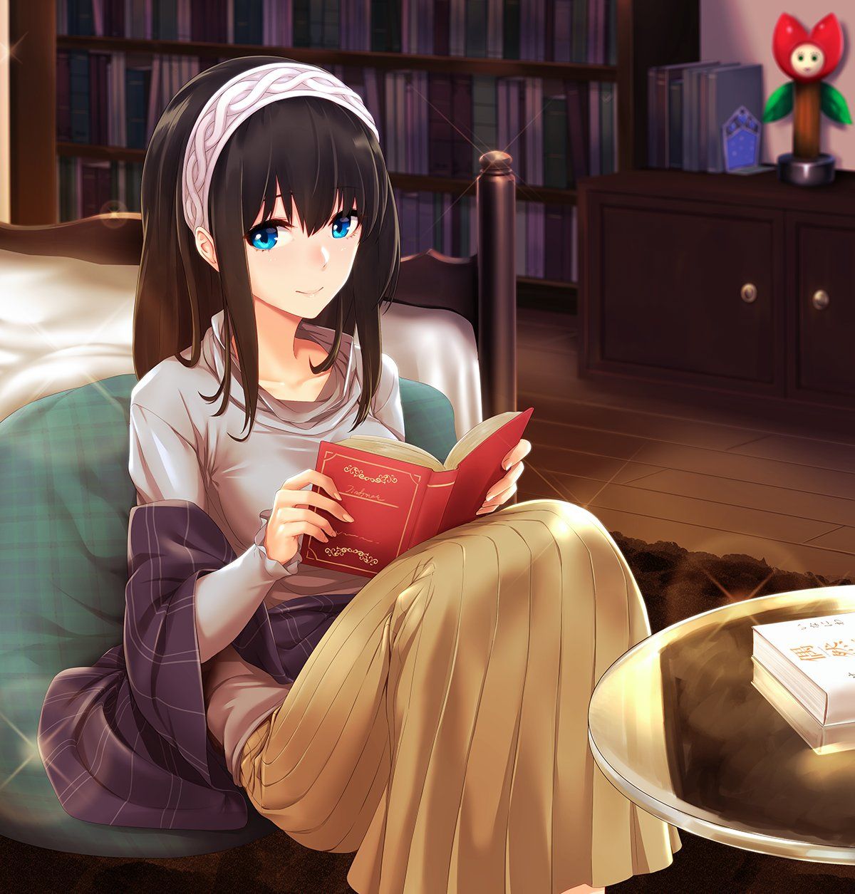 [Second edition] cute secondary image of a girl reading [non-erotic] 3