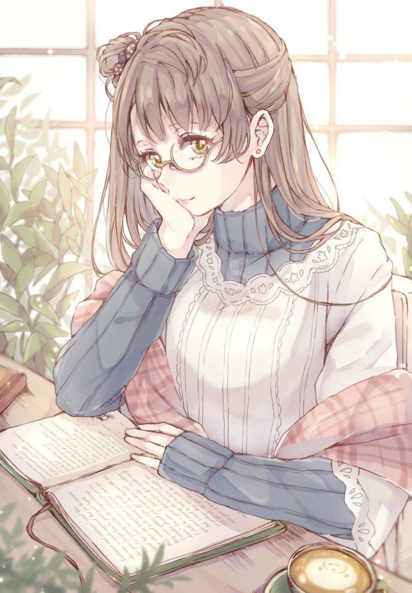 [Second edition] cute secondary image of a girl reading [non-erotic] 30