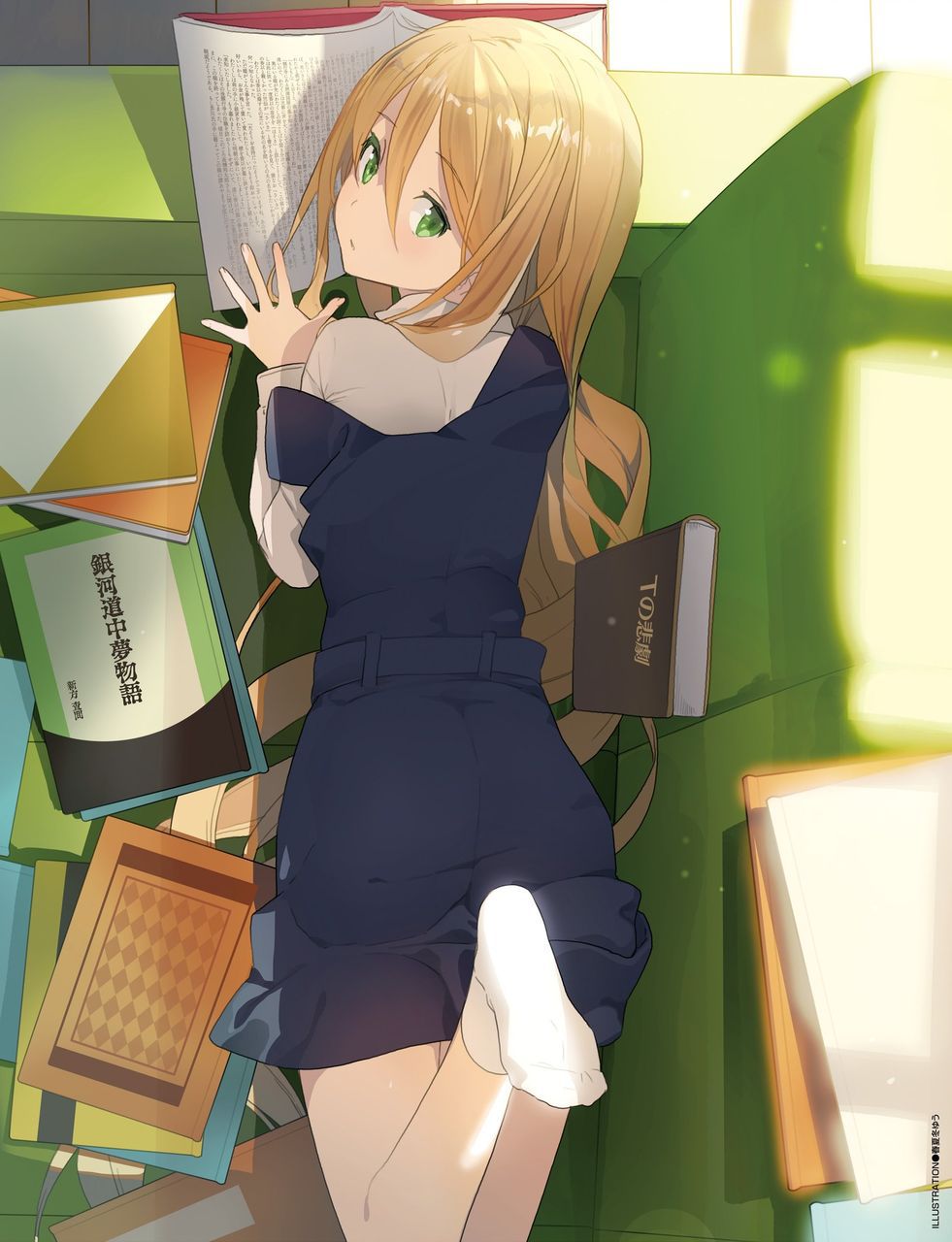 [Second edition] cute secondary image of a girl reading [non-erotic] 32