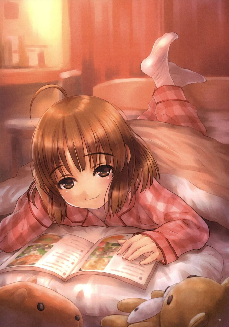 [Second edition] cute secondary image of a girl reading [non-erotic] 8