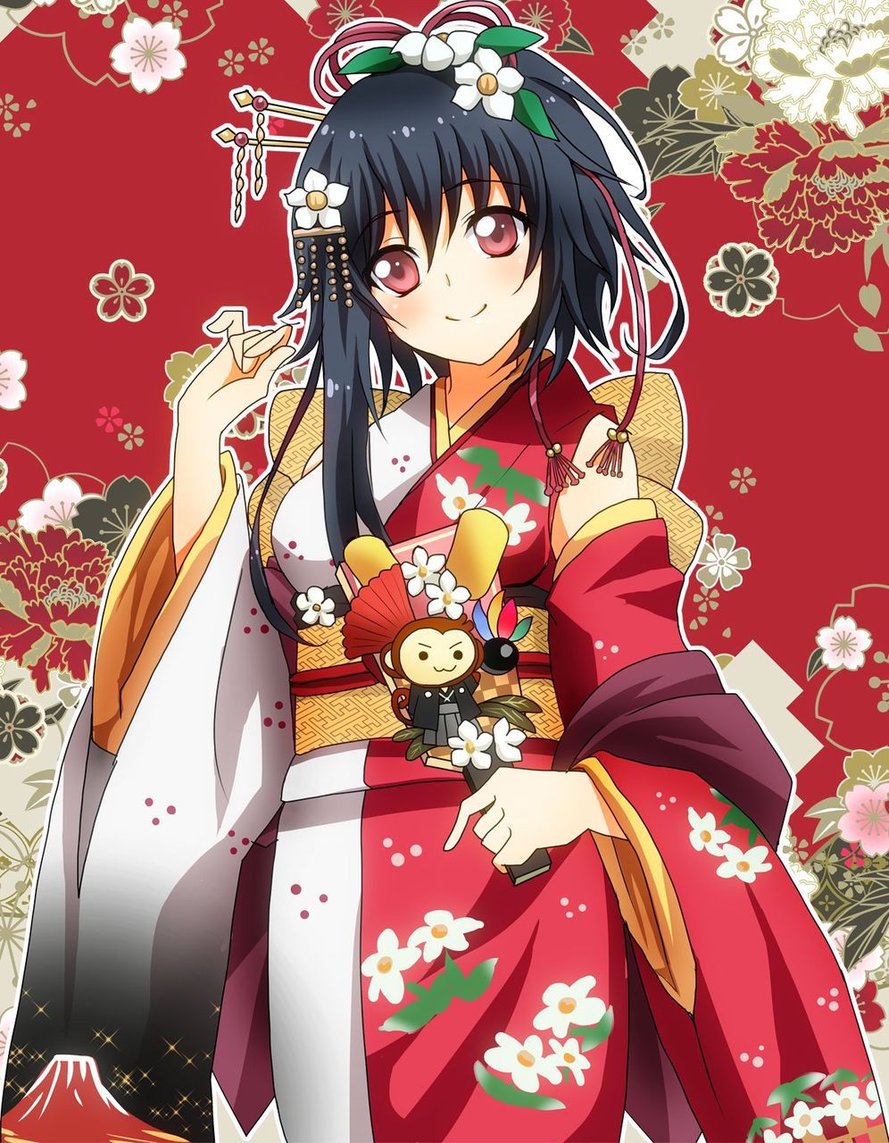 [2nd edition] Secondary image of a beautiful girl in kimono 16 [kimono] 33