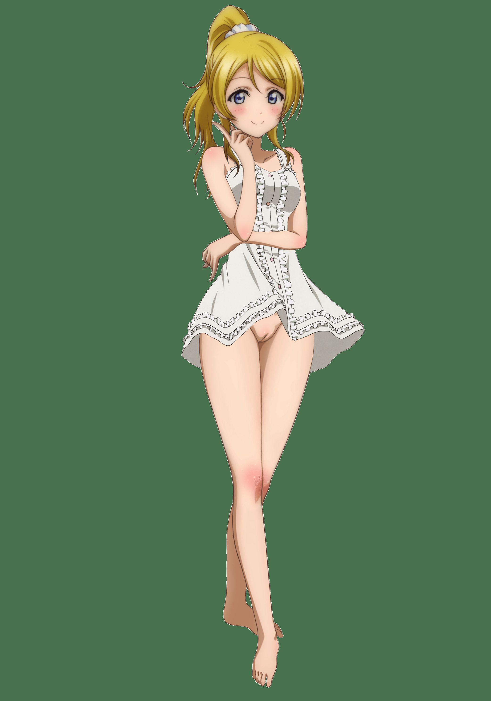 Love Live! ] PNG transparent image of a love live member that can be used for erotic Photoshop part3 24