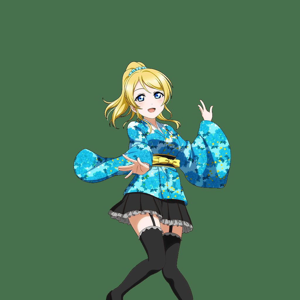 Love Live! ] PNG transparent image of a love live member that can be used for erotic Photoshop part3 26
