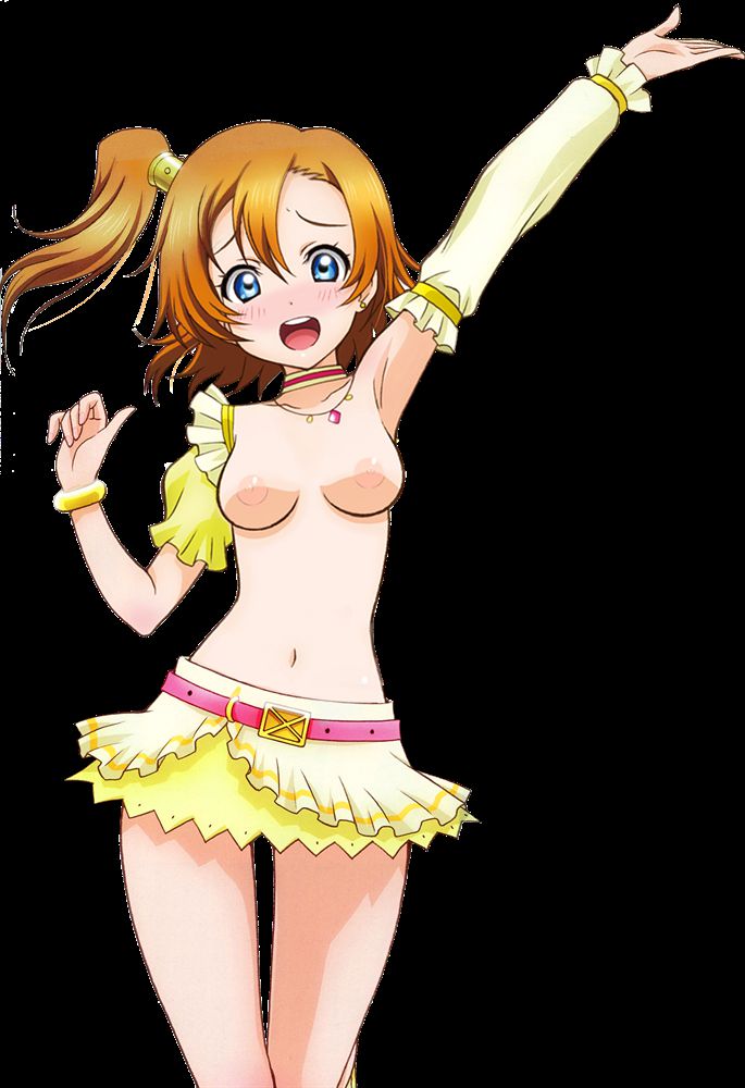 Love Live! ] PNG transparent image of a love live member that can be used for erotic Photoshop part3 43