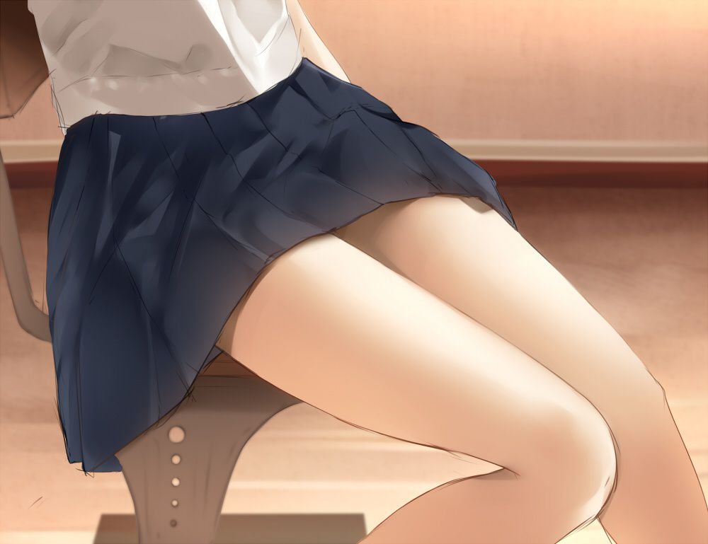 I wonder why the thighs of high school girls so erotic part5 23