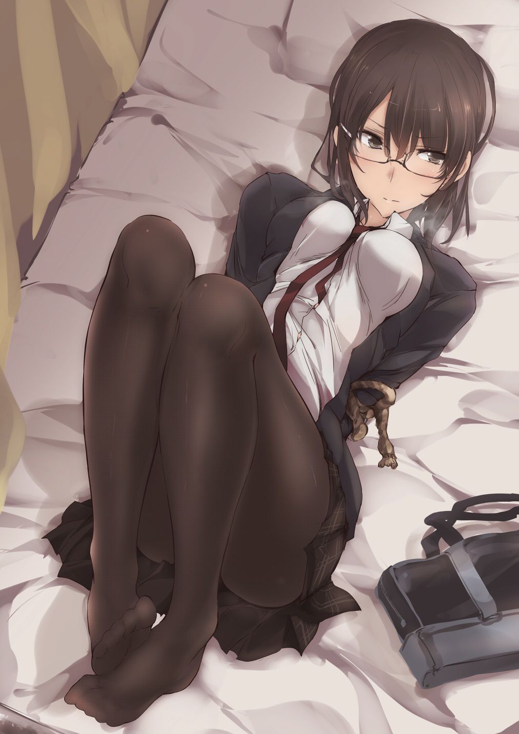 I wonder why the thighs of high school girls so erotic part5 25