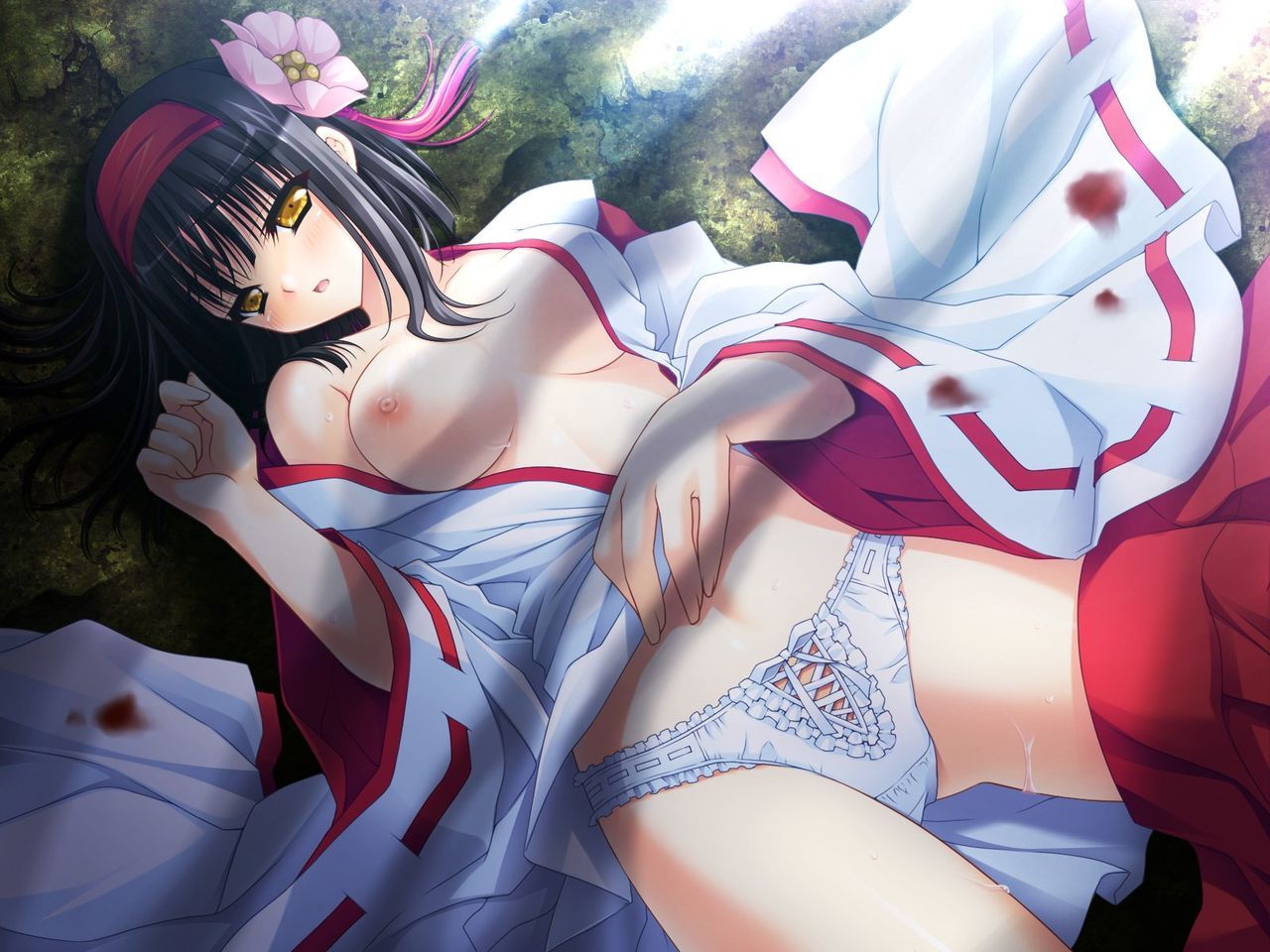 [2nd] Second erotic image of a girl in the maiden clothes Part 9 [Miko-san] 10