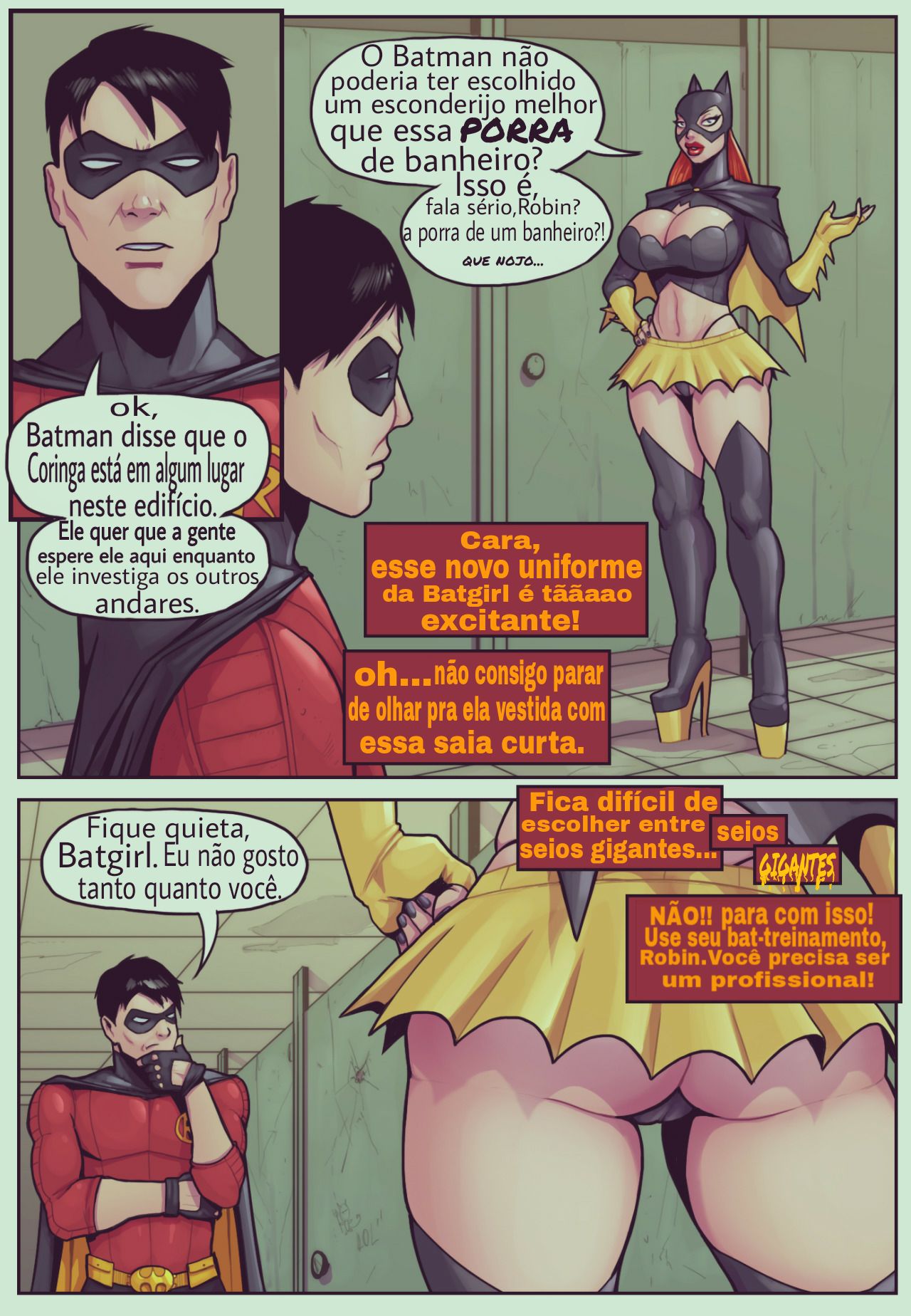 [DevilHS] Ruína em Gotham - Batgirl & Robin (Portuguese) [DevilHS] Ruined Gotham - Batgirl loves Robin (English) 2