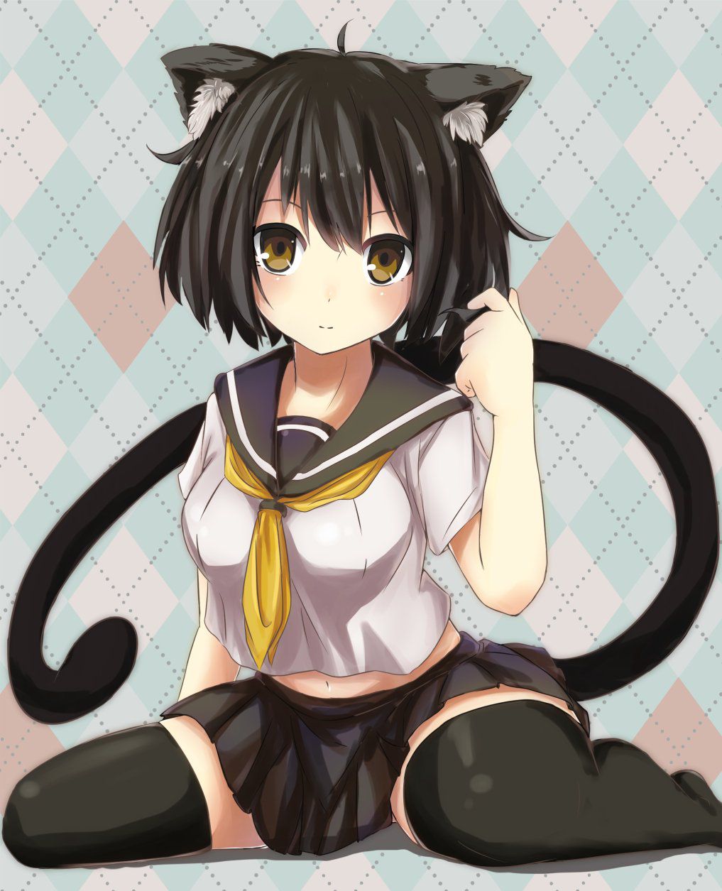 [2nd] Cute second erotic image of cat-eared daughter who want to be spoiled [cat ears] 24
