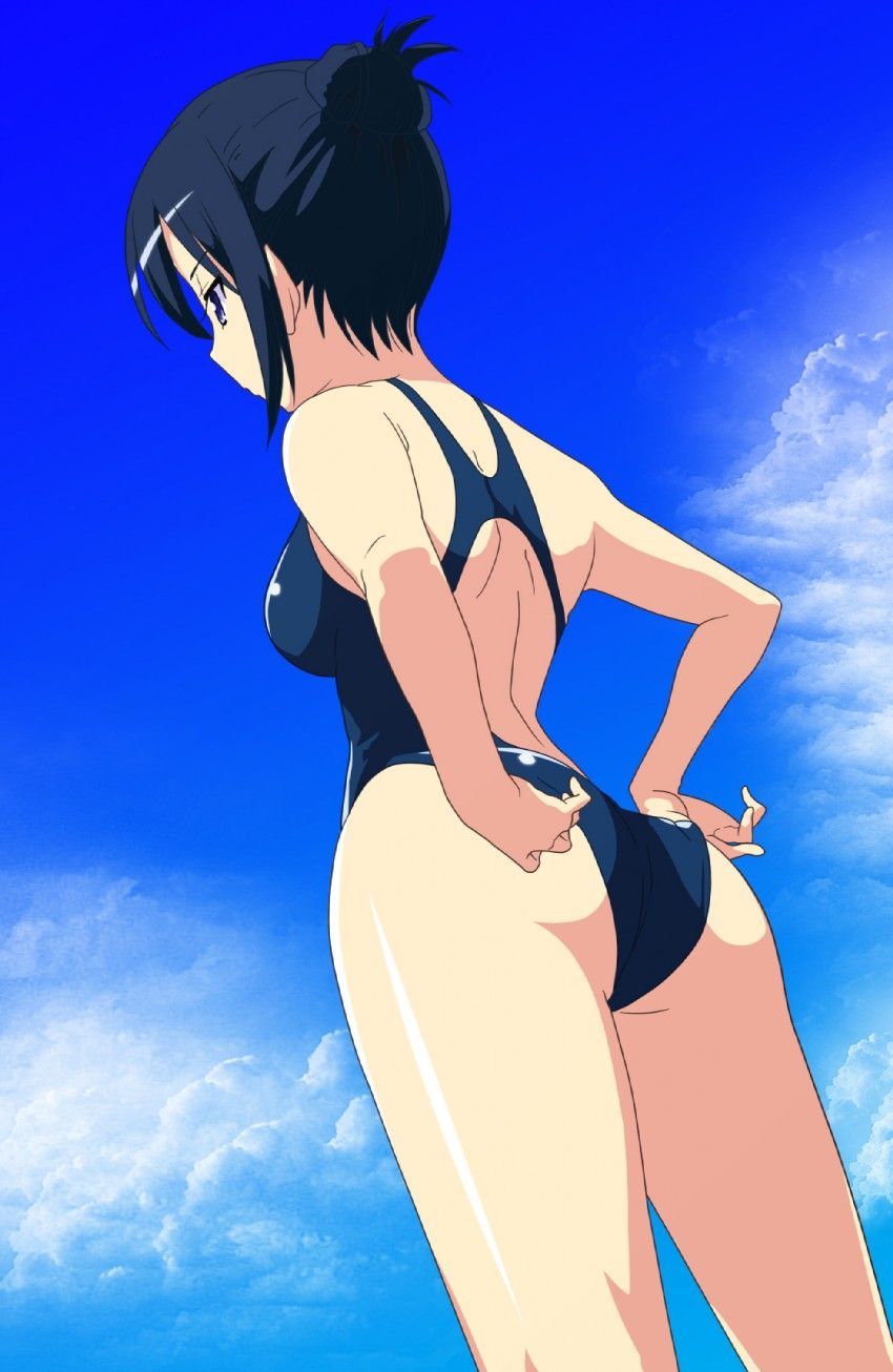 Second erotic image of a girl wearing a swimsuit 14