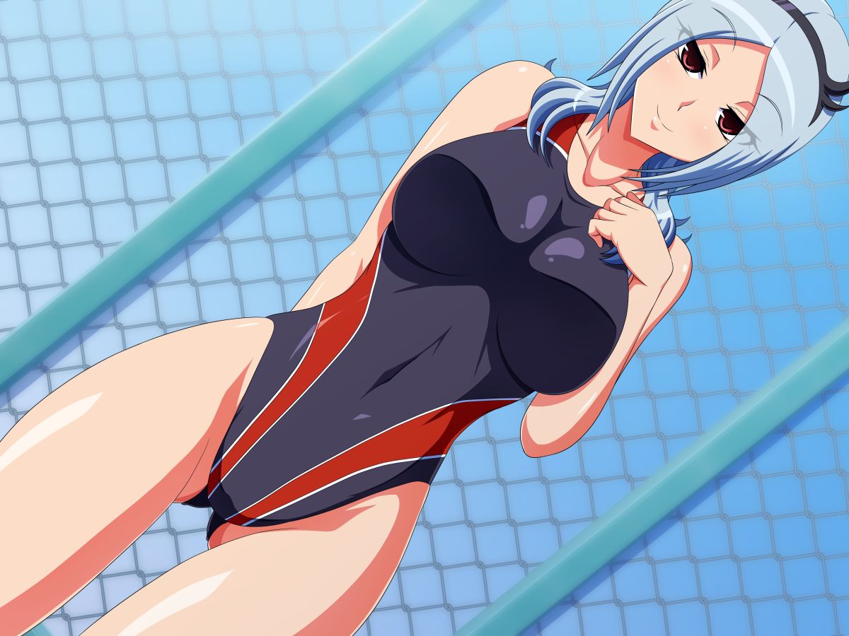 Second erotic image of a girl wearing a swimsuit 4