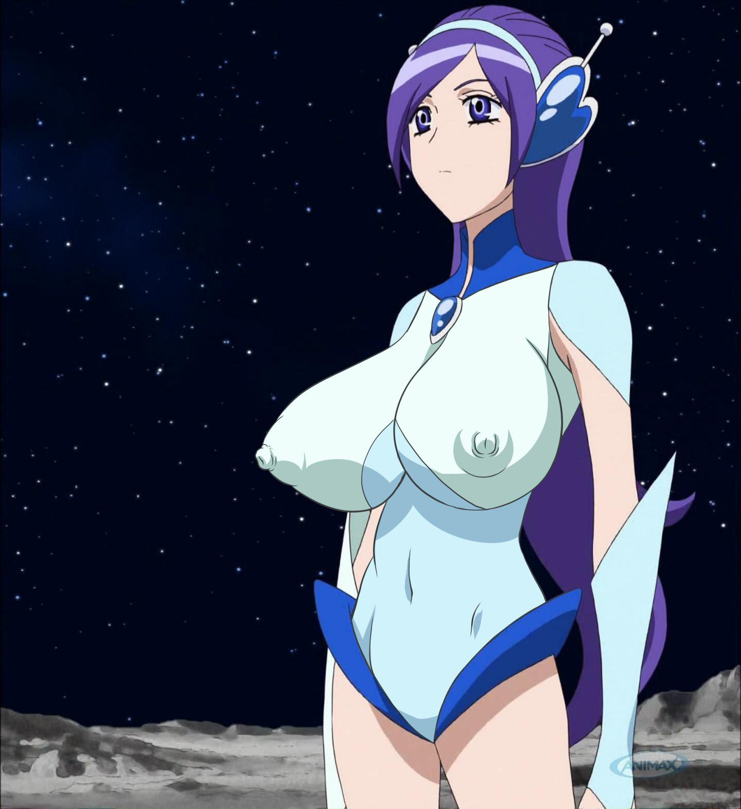 [Big emulsified Photoshop] anime character that has been in big breasts and huge breasts in erotic Photoshop 2 30