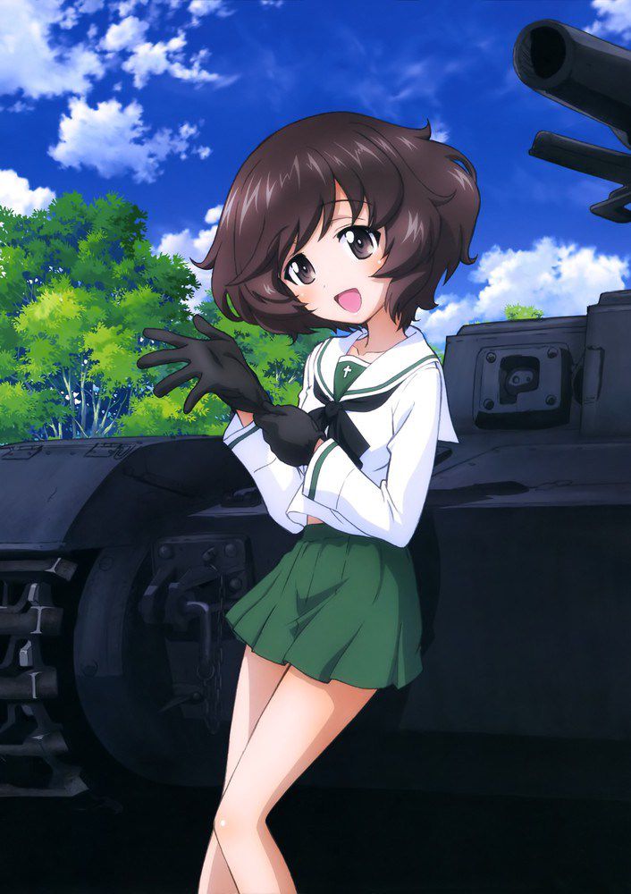 [Girls und Panzer] Akiyama Yukari (Akiyama Yukari)-chan photo gallery and Stripped Photoshop Vol. 2 20