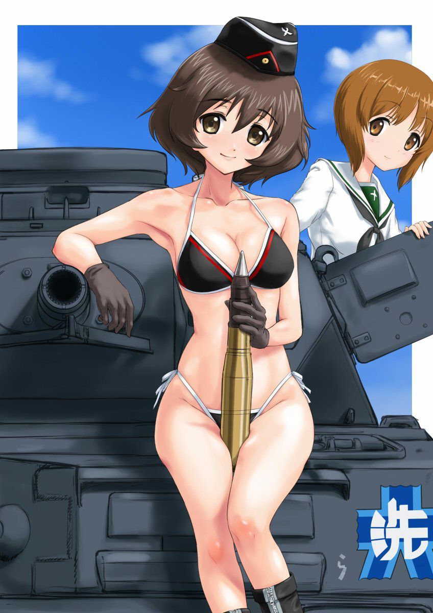 [Girls und Panzer] Akiyama Yukari (Akiyama Yukari)-chan photo gallery and Stripped Photoshop Vol. 2 3