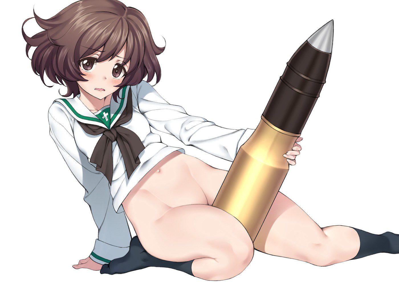 [Girls und Panzer] Akiyama Yukari (Akiyama Yukari)-chan photo gallery and Stripped Photoshop Vol. 2 38