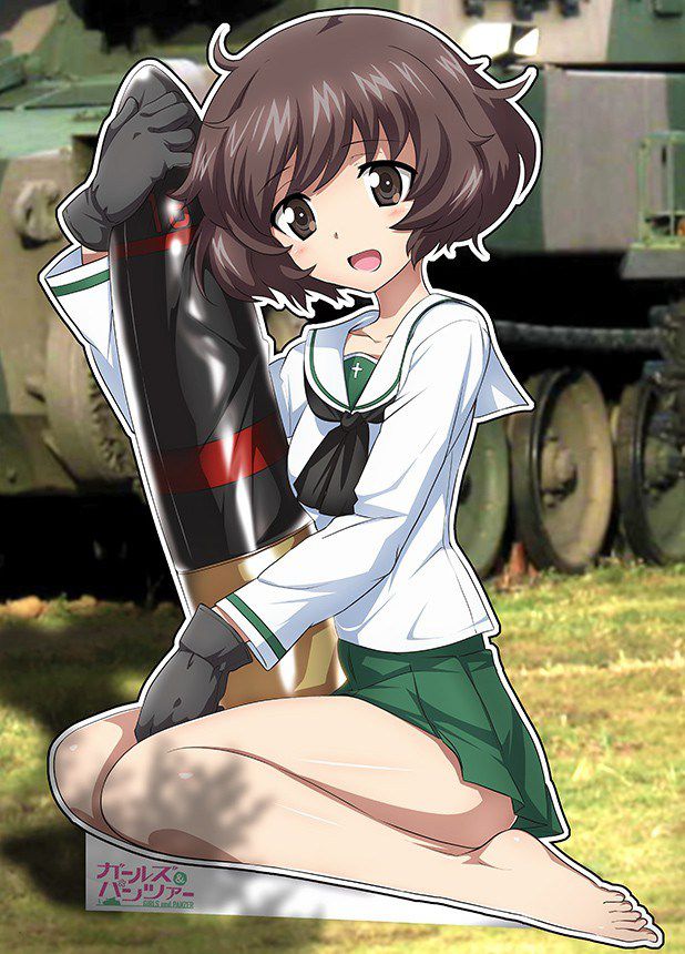 [Girls und Panzer] Akiyama Yukari (Akiyama Yukari)-chan photo gallery and Stripped Photoshop Vol. 2 8