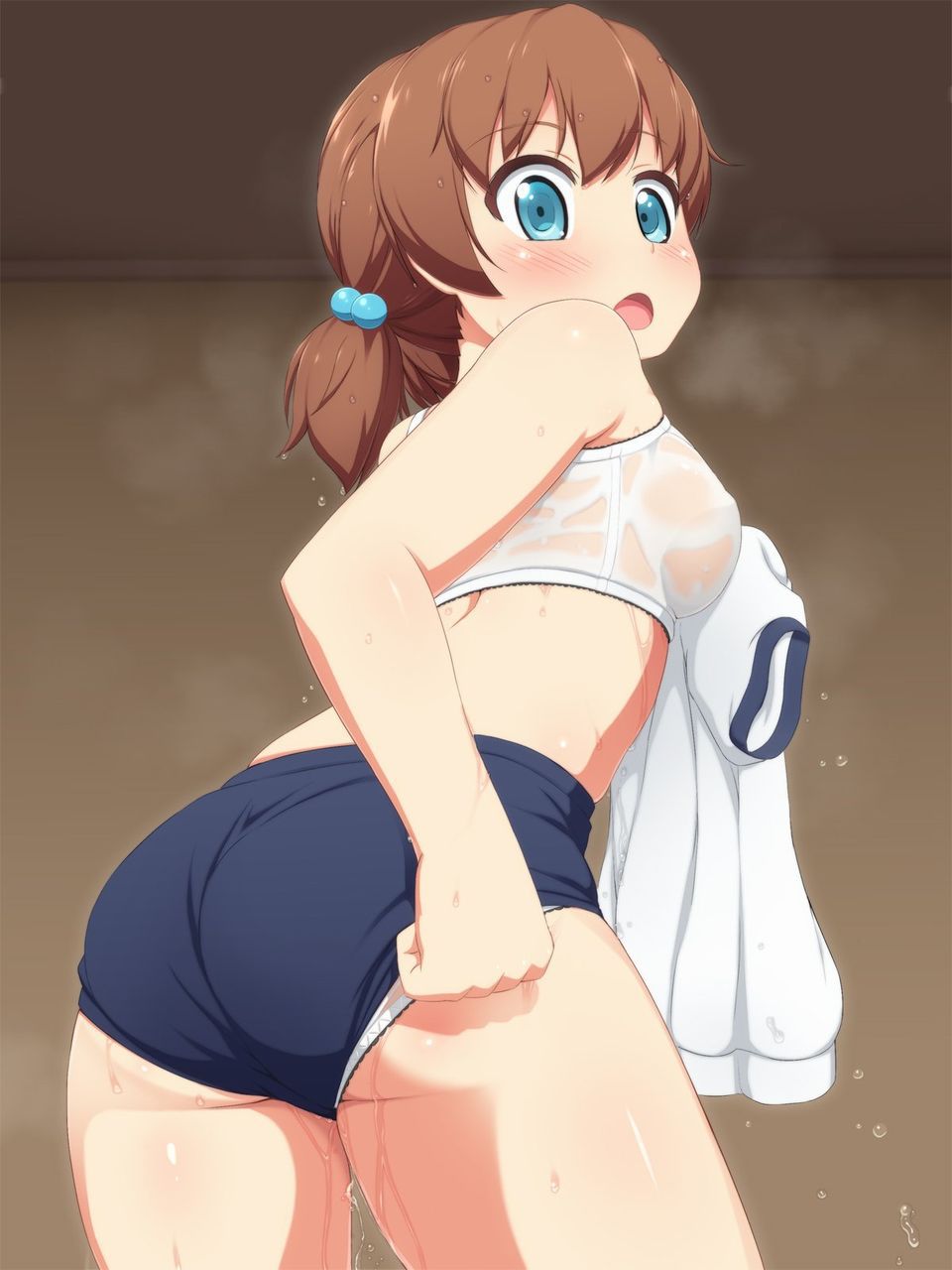 Secondary erotic image of the girl has become a naughty thing to see through underwear and clothes [second order] [transparent] 13