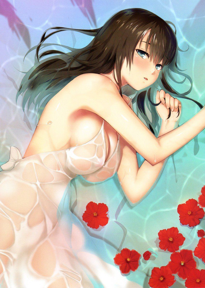 Secondary erotic image of the girl has become a naughty thing to see through underwear and clothes [second order] [transparent] 24