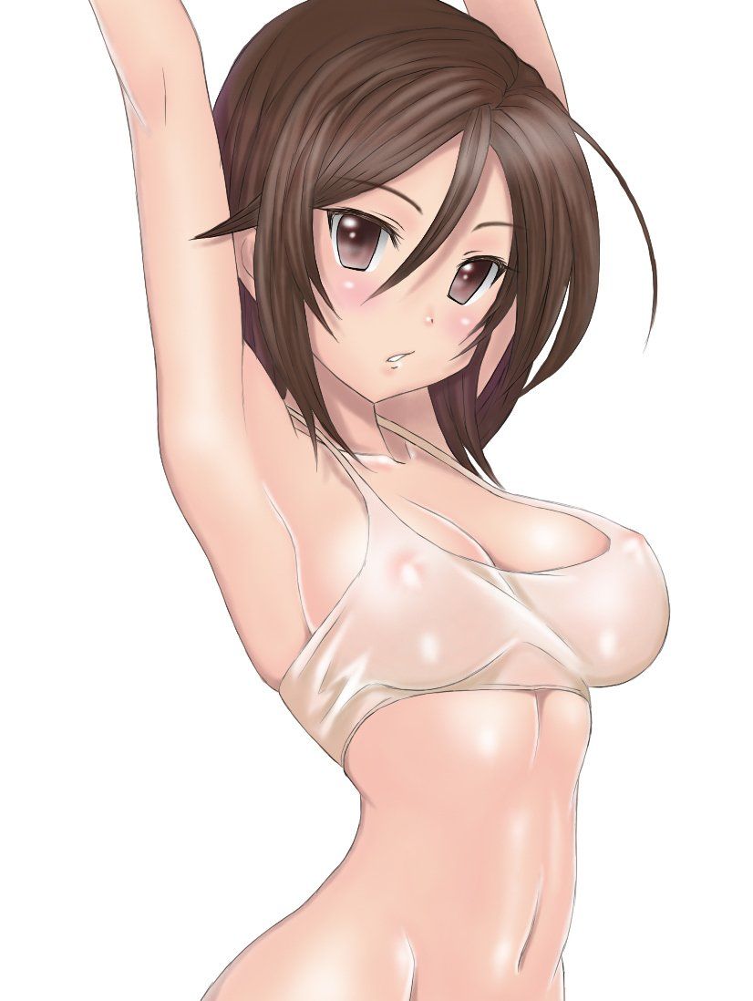Secondary erotic image of the girl has become a naughty thing to see through underwear and clothes [second order] [transparent] 3