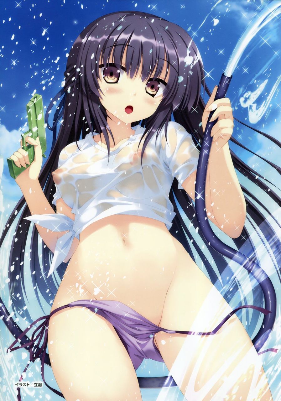 Secondary erotic image of the girl has become a naughty thing to see through underwear and clothes [second order] [transparent] 8