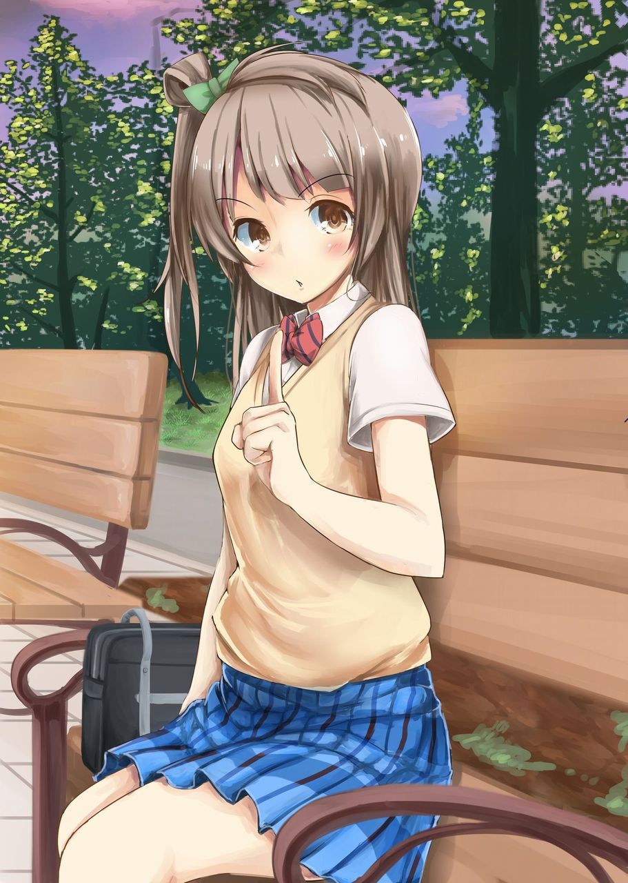 Secondary image of a cute girl in uniform part 24 [Uniform, non-erotic] 30
