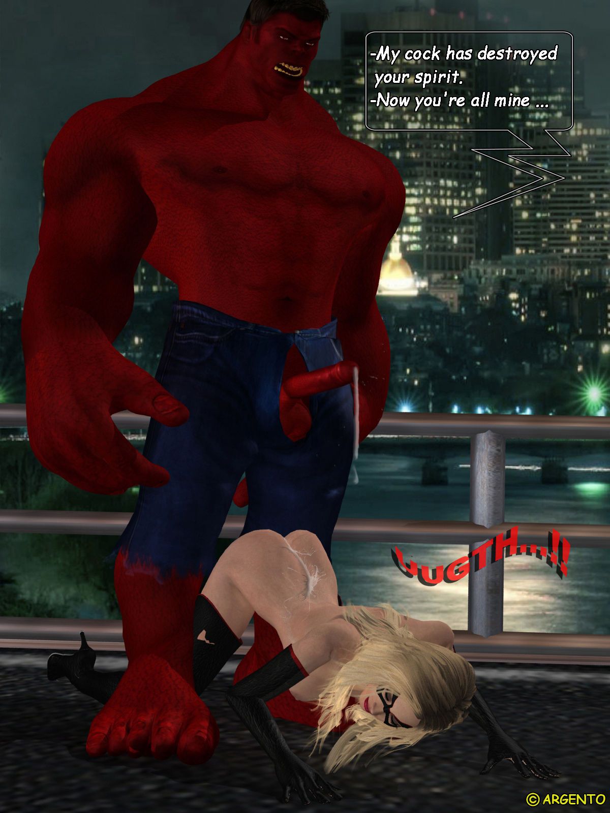 Ms. Marvel vs Red Hulk "The Return of Red Hulk" 26