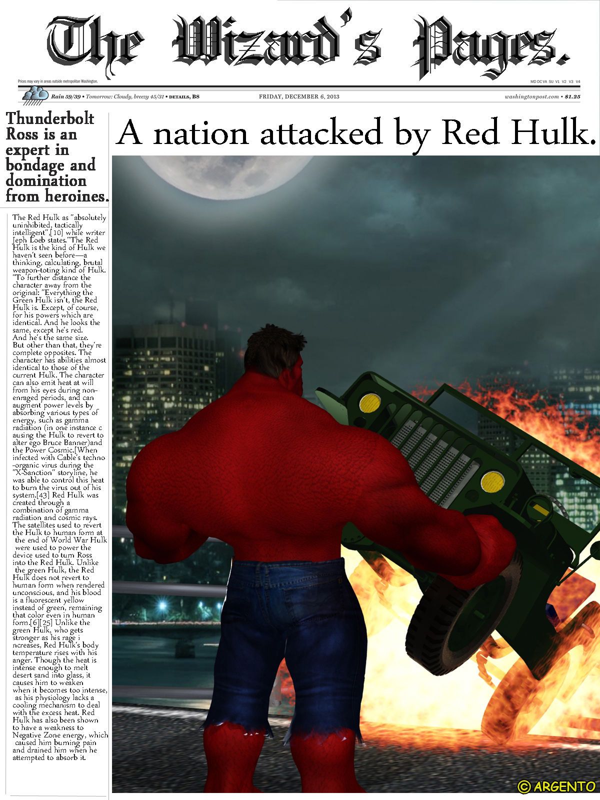 Ms. Marvel vs Red Hulk "The Return of Red Hulk" 3