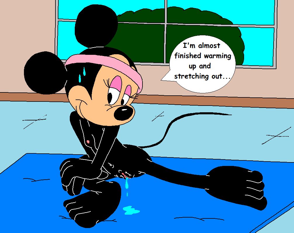 Mickey & Minnie - Gym Practice [in progress] 10