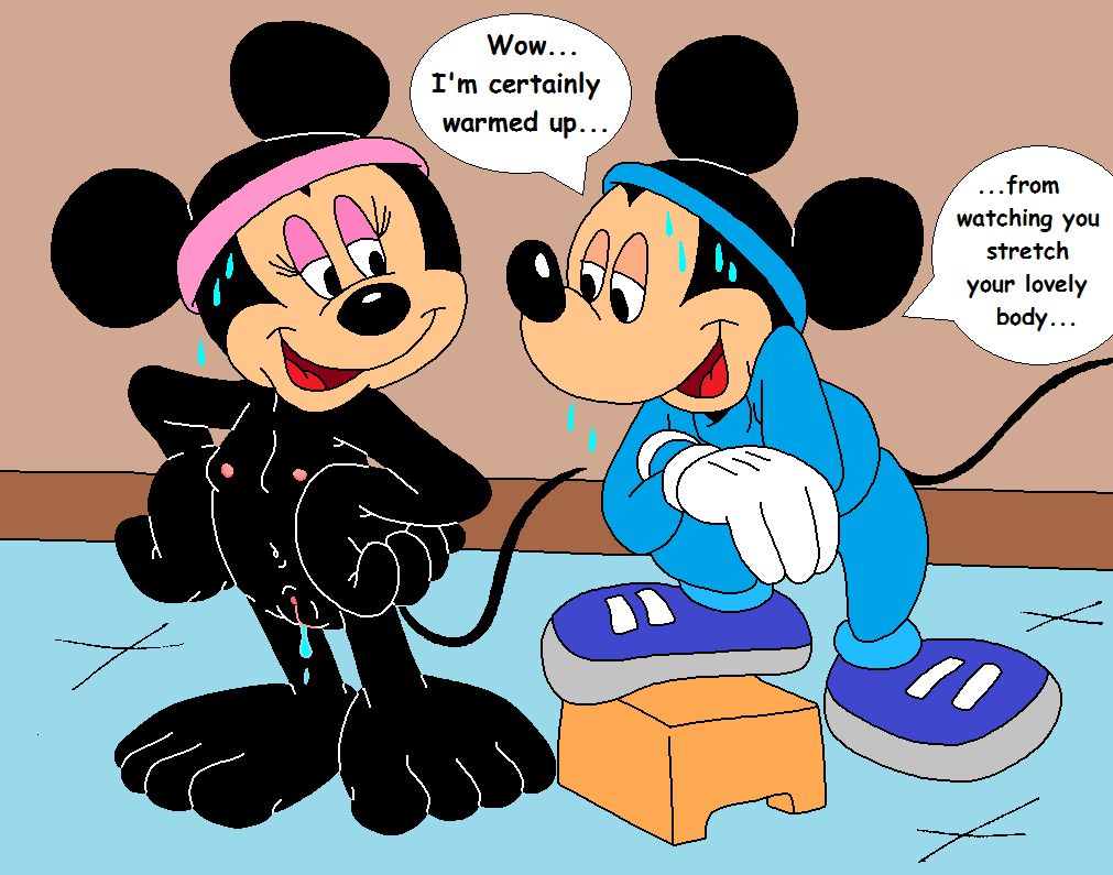 Mickey & Minnie - Gym Practice [in progress] 11