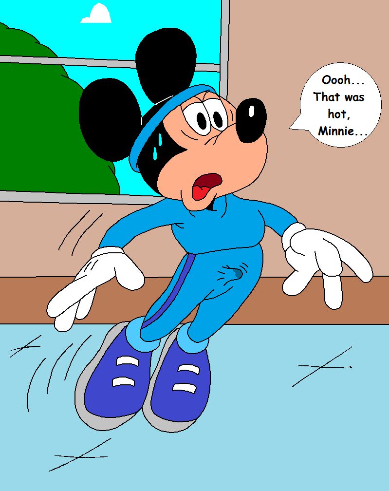 Mickey & Minnie - Gym Practice [in progress] 16