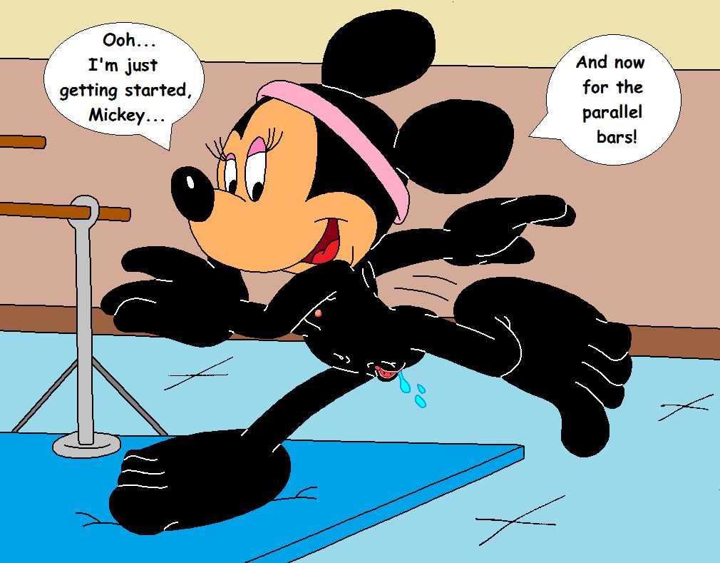 Mickey & Minnie - Gym Practice [in progress] 17