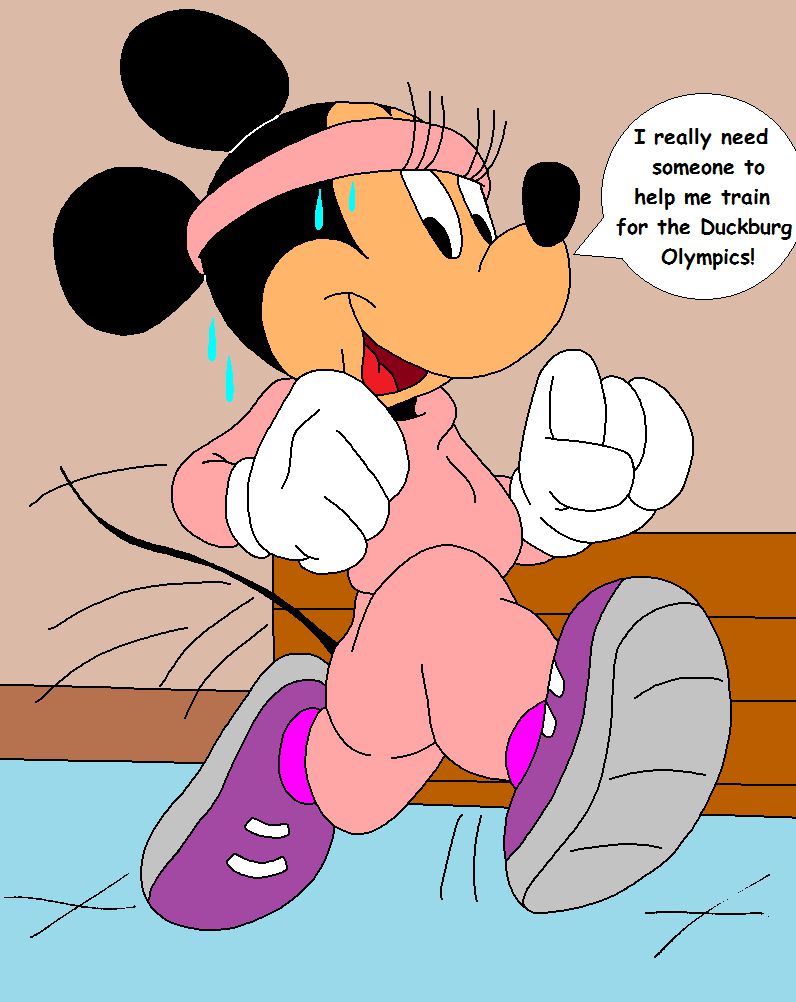 Mickey & Minnie - Gym Practice [in progress] 2