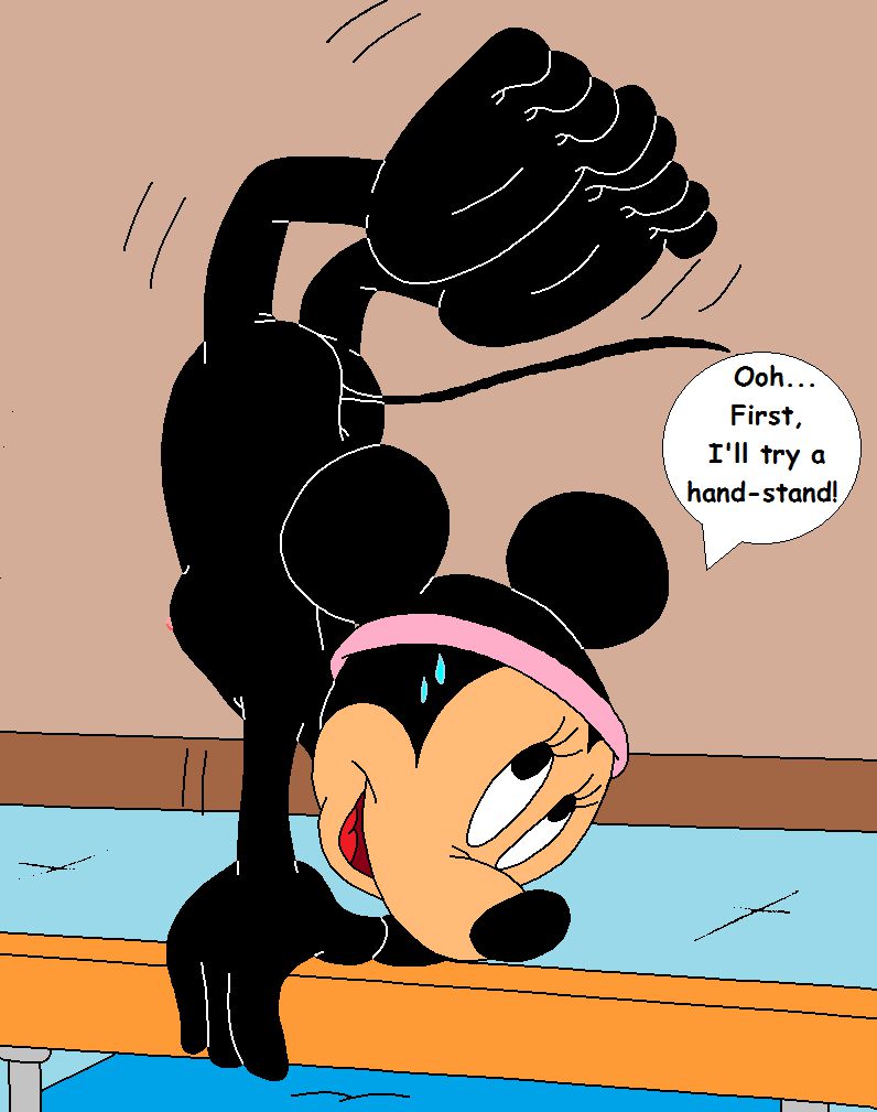 Mickey & Minnie - Gym Practice [in progress] 26
