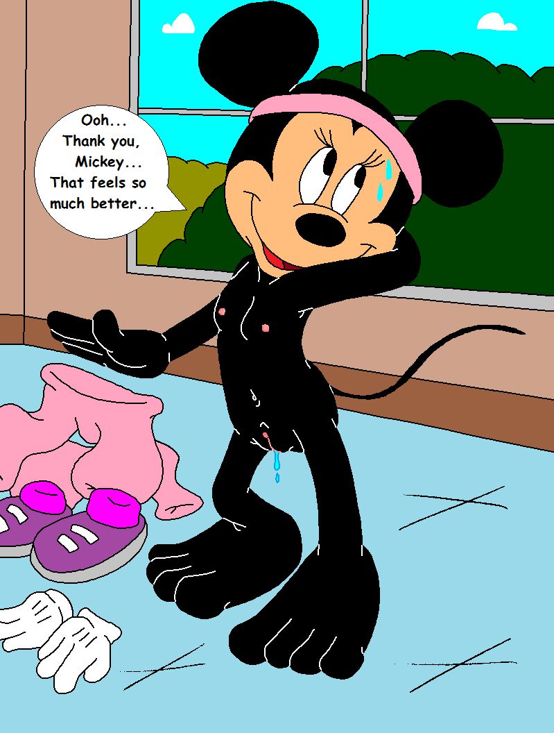 Mickey & Minnie - Gym Practice [in progress] 5