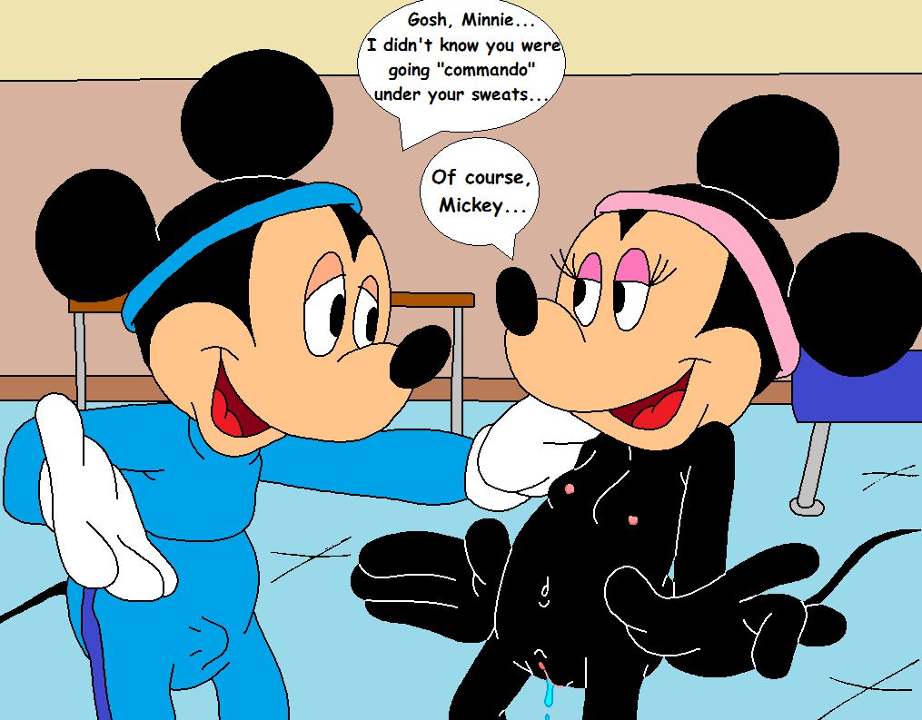 Mickey & Minnie - Gym Practice [in progress] 6