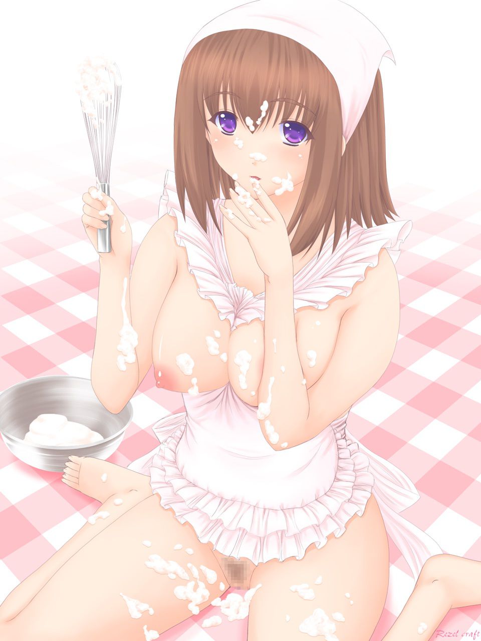 [Secondary erotic] After all the basic is a bare apron part3 17