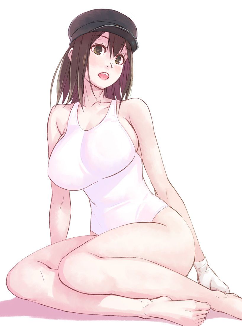 Beautiful girl secondary erotic image of the white swimsuit that seems to be transparent when wet [second order] 4 [white disk] 16