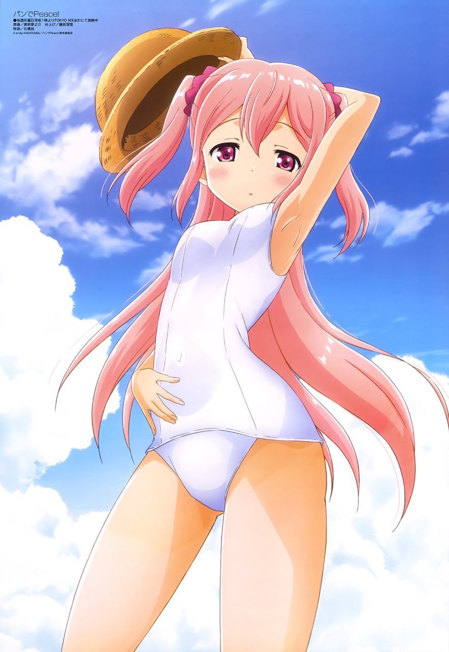 Beautiful girl secondary erotic image of the white swimsuit that seems to be transparent when wet [second order] 4 [white disk] 32