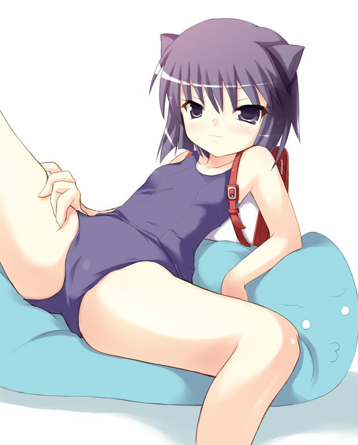 The second erotic picture of the girl in a cute cute school swimsuit wwww part4 17