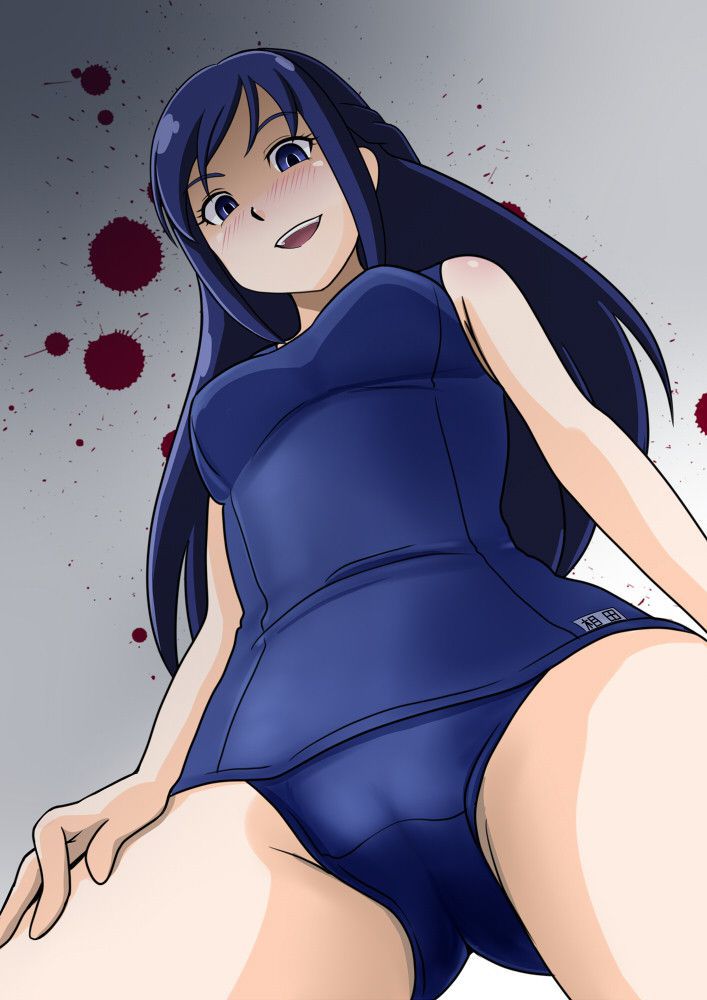 The second erotic picture of the girl in a cute cute school swimsuit wwww part4 29