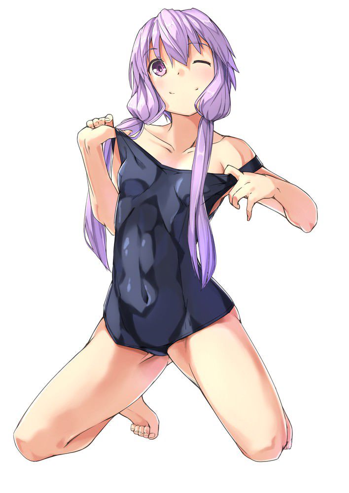The second erotic picture of the girl in a cute cute school swimsuit wwww part4 34