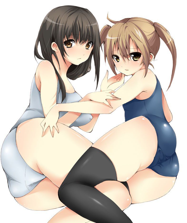 The second erotic picture of the girl in a cute cute school swimsuit wwww part4 7