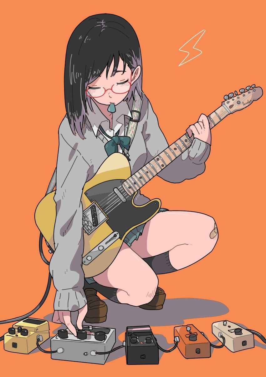 Secondary image of a cute girl with a musical instrument Part 4 [non-erotic] 3