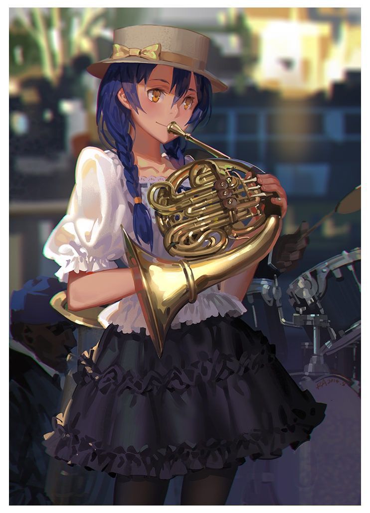Secondary image of a cute girl with a musical instrument Part 4 [non-erotic] 34