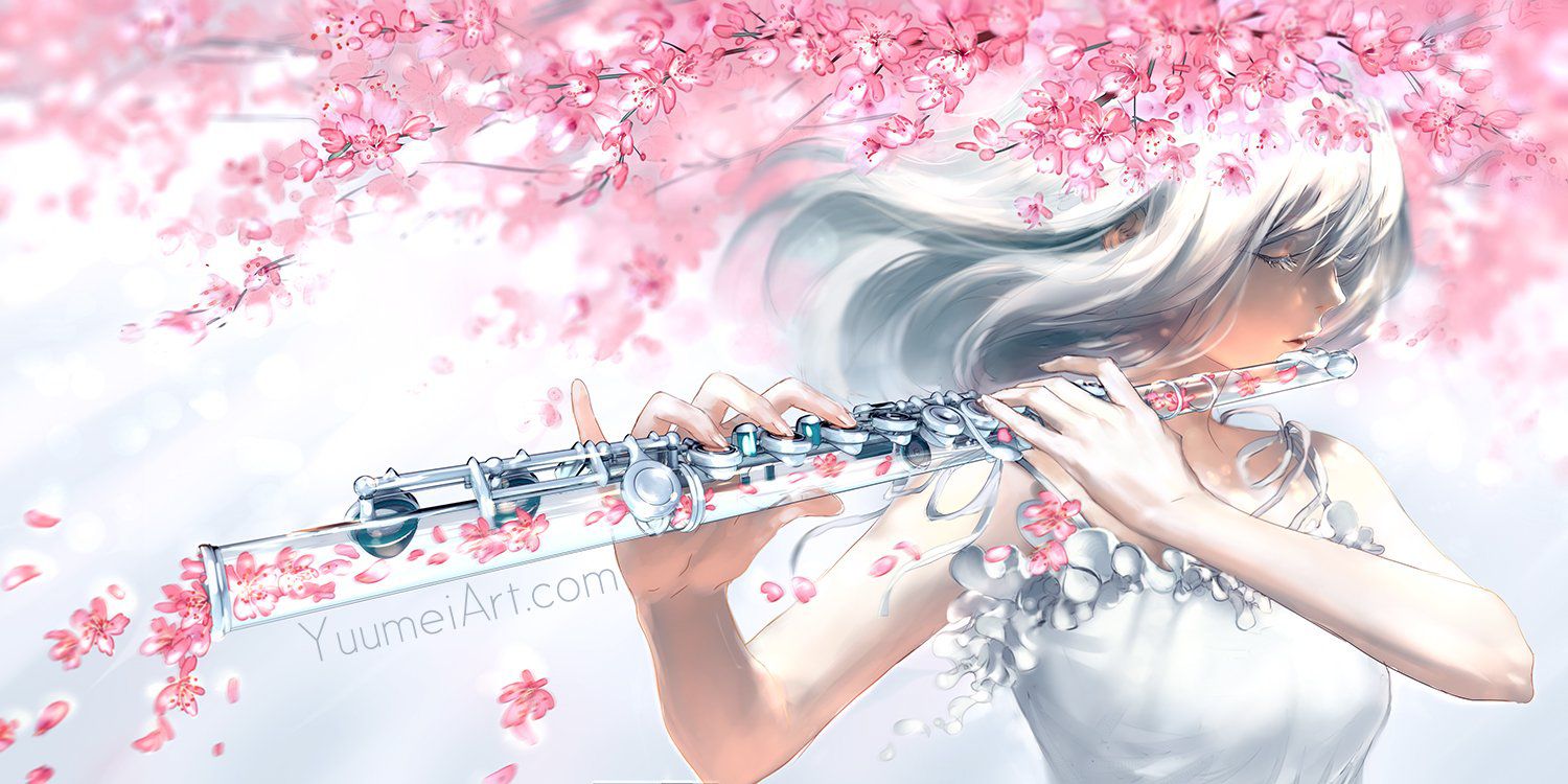 Secondary image of a cute girl with a musical instrument Part 4 [non-erotic] 7