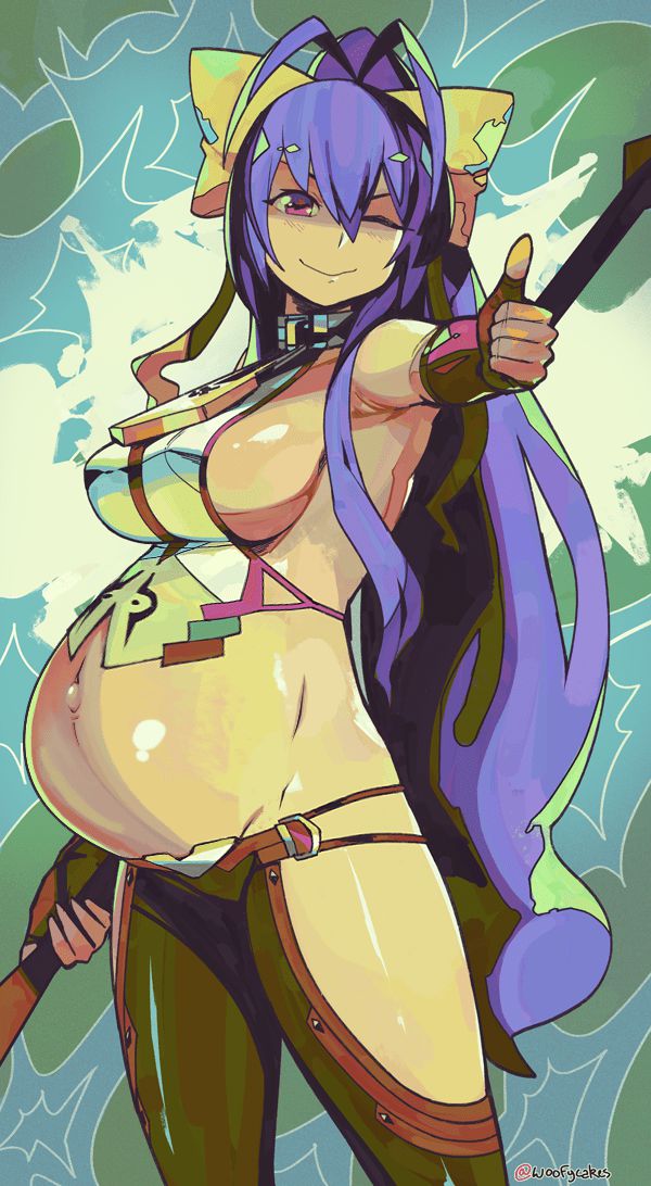 [Botecola] Anime and game heroines have been in the belly blobbing erotic Photoshop 4 17