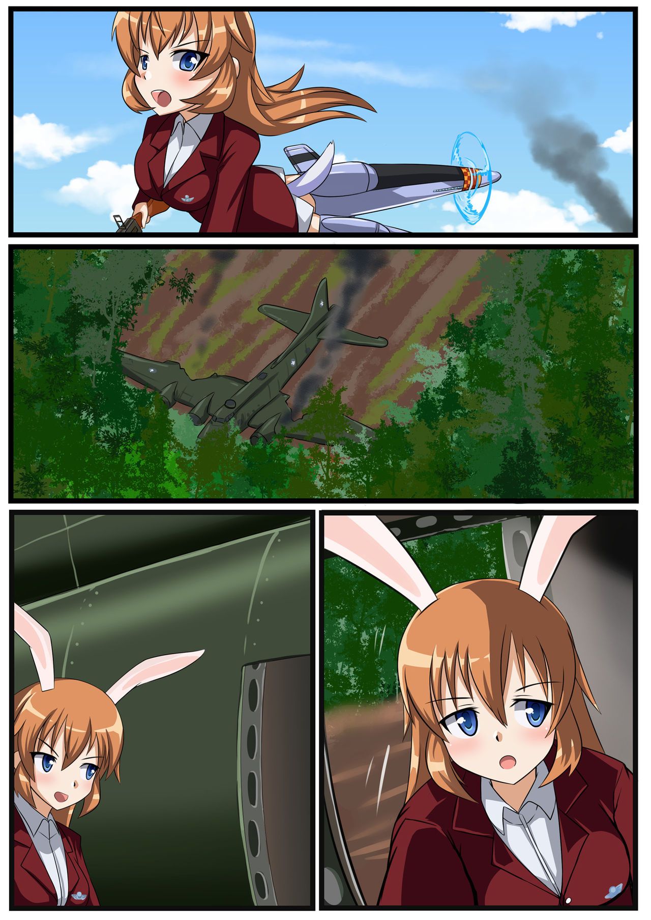 [Red Axis] Install Vore On Witches (Strike Witches) 3