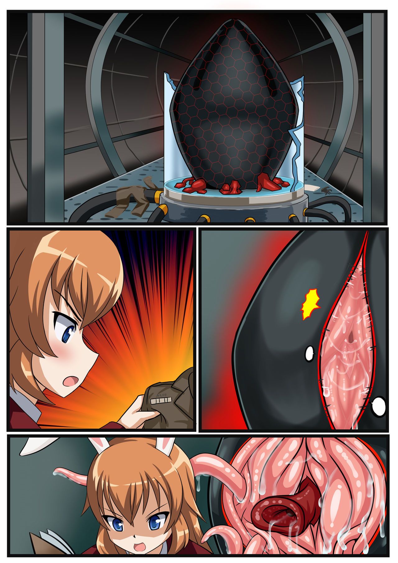 [Red Axis] Install Vore On Witches (Strike Witches) 4