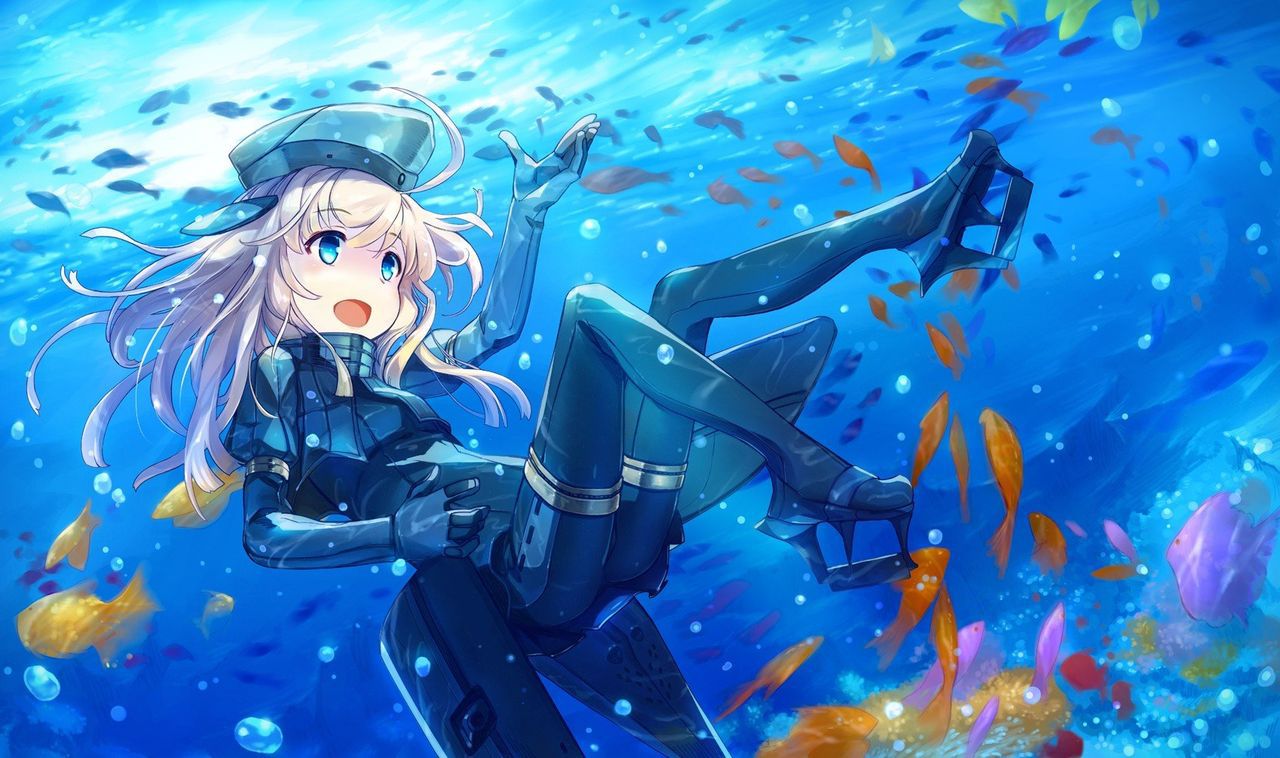 [Second Edition] cool secondary image of a cute girl that is diving in the water 3 [non-erotic] 11